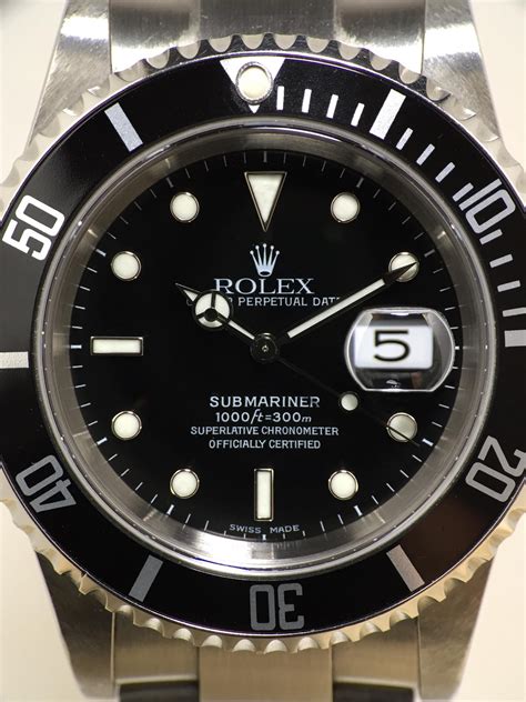 rolex submariner 16610 2004|rolex 16610 price chart.